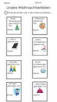 Vorschau - Arbeitsblätter - Starter nach den Weihnachtsferien - Finde jemanden, der... - Seite 1