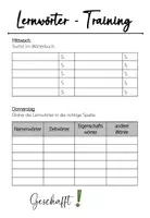 Vorschau - Arbeitsblätter - Lernwörtertraining - Seite 2