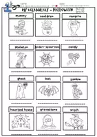 Vorschau - Arbeitsblätter - Englisch Arbeitsblätter: Halloween - Seite 1