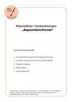 Vorschau - Mal- und Bastelvorlagen - Regenschirmparade - Malanleitung - Seite 2