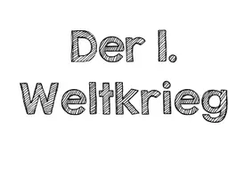Vorschau - Poster - 1. Weltkrieg Zeitleiste Tafelmaterial - Seite 1