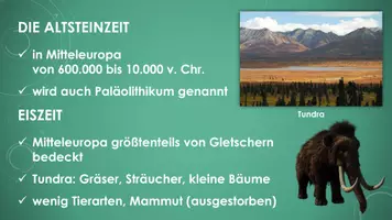 Vorschau - Präsentationen/Tafelbilder - Die Steinzeit (PP und H5P) - Seite 3