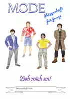 Vorschau - Stundenentwürfe - Mode-Skizzenheft / Zeichenheft für Jungs - Seite 2