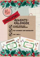 Vorschau - Präsentationen/Tafelbilder - Materialpaket Adventskalender: gute Taten und Achtsamkeitsübungen - Seite 1