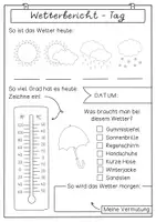 Vorschau - Unterrichtsreihen - Unterrichtsreihe Wetter - Arbeitsblätter, Experimente & Bastelanleitungen - Seite 2