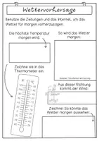 Vorschau - Unterrichtsreihen - Unterrichtsreihe Wetter - Arbeitsblätter, Experimente & Bastelanleitungen - Seite 3