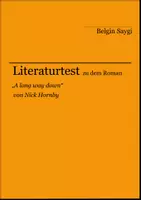 Vorschau - Arbeitsblätter - Literaturtest zu "A long way down" von Nick Hornby - Deckblatt