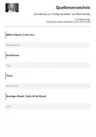 Vorschau - Arbeitsblätter - Literaturtest zu "A long way down" von Nick Hornby - Seite 1