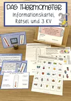 Vorschau - Anderer Materialtyp - Rund ums Thermometer (2. Klasse) - Deckblatt