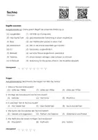 Vorschau - Arbeitsblätter - Techno (Infotext und Übungen) - Seite 1