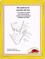 Vista previa - Hojas de trabajo - Mi cuaderno de animales del mar - Portada