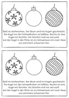 Vorschau - Arbeitsblätter - Weihnachtliches Leseheftchen Klasse 2/3 - Seite 2