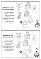 Vorschau - Arbeitsblätter - Weihnachtliches Leseheftchen Klasse 2/3 - Seite 3