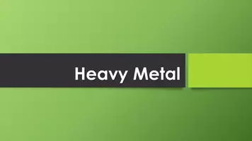 Vorschau - Präsentationen/Tafelbilder - Heavy Metal (Präsentation und H5P) - Deckblatt