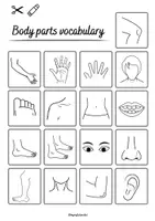 Vista previa - Unidades / Secuencias / Situaciones de Aprendizaje - The body parts (basic skills activities) - página 1