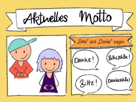 Vorschau - Bildkarten - Motto-Plakate: Klassenmotto, Schulmotto (Klasse 1, 2, 3, 4) - Seite 2