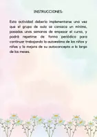 Vista previa - Hojas de trabajo - Educación Emocional: mi flor - página 2