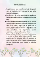 Vista previa - Hojas de trabajo - Educación Emocional: mi flor - página 3