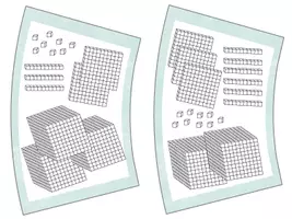 Vorschau - Unterrichtsreihen - Mathe Klasse 4 - Legekreis Orientierung im Zahlenraum 10000 - Seite 1