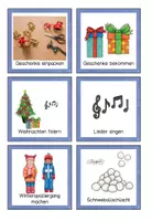 Vorschau - Spiele - Winter Weihnachten Silvester Erzählkarten - Seite 1