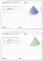 Vorschau - Test - Kurztest Satz des Pythagoras 5 - Körper 1 - Seite 3