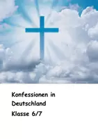 Vorschau - Arbeitsblätter - Konfessionen in Deutschland - Deckblatt