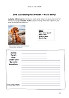 Vorschau - Arbeitsblätter - Tiere beschreiben - Einstiegsstunde Tiersteckbrief - Seite 3