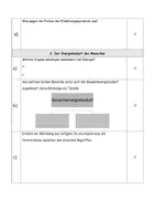Vorschau - Klassenarbeiten - Klassenarbeit Ernährung/Konsum mit Lösung - Seite 1