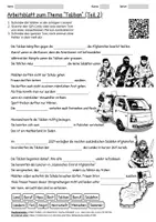 Vorschau - Arbeitsblätter - Arbeitsblatt "Taliban" + Onlineübung & MP3 + Infografik - Seite 2