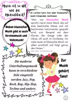 Vorschau - Arbeitsblätter - Musik: Mein musikalisches Schuljahr I - Seite 3