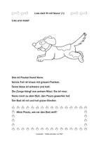 Vorschau - Arbeitsblätter - Gratiskostprobe Lies dich fit mit Nono - Seite 3