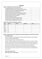 Vorschau - Arbeitsblätter - Arbeitsblätter zu den Verben - Seite 1