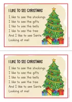 Vista previa - Tarjetas / Manipulativos - Christmas Poems; Poemas de Navidad (Inglés) - página 2
