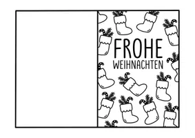 Vorschau - Mal- und Bastelvorlagen - Bunte Pop Art Karten - Basteln für Weihnachten 🎅🏼 - Seite 1
