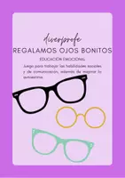 Vista previa - Manualidades / Dibujos para colorear - Educación Emocional: regalamos ojos bonitos - Portada