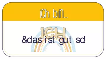 Vorschau - Anderer Materialtyp - Affirmationen im Regenbogen-Boho-Style - Seite 1