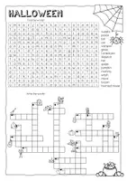 Vorschau - Arbeitsblätter - Halloween - Englisch - Schreiben und Rätsel - Seite 3