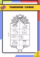 Vista previa - Manualidades / Dibujos para colorear - flipbook thanksgiving day - Portada