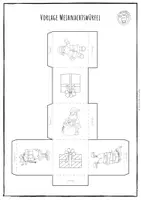 Vorschau - Mal- und Bastelvorlagen - Weihnachten - Geschenkwürfel - Seite 3