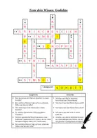 Vorschau - Arbeitsblätter - Kreuzworträtsel: Gedichte - Seite 3