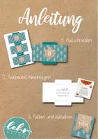 Vorschau - Mal- und Bastelvorlagen - Teebeutel Adventskalender - 24 positive Affirmationen - Seite 1
