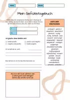 Vorschau - Arbeitsblätter - Mein Gefühlstagebuch - Tag & Woche - Seite 3