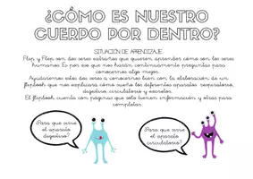 Vista previa - Hojas de trabajo - Pack: El cuerpo humano: flipbooks y materiales - Portada