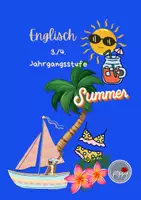 Vorschau - Arbeitsblätter - Englisch Arbeitsblätter: Summer - Deckblatt