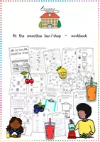 Vorschau - Arbeitsblätter - Workbook "At the smoothie bar" – Arbeitsblätter für alle 4 Skills (Englisch / Grundschule) - Deckblatt