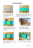 Vorschau - Mal- und Bastelvorlagen - Lernbüro DIY: Anleitung und Vorlage - Seite 1