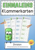 Vorschau - Spiele - Division / Einmaleins / Klammerkarten - Deckblatt