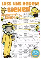 Vorschau - Stationenlernen - Lass uns reden! - Bienen Sachunterricht Grundschule Biologie Spiel - Deckblatt