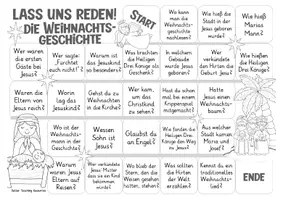 Vista previa - Juegos / Gamificación - Weihnachtsgeschichte Deutsch Religion Spiel / juego Alemán - página 2