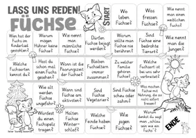 Aperçu - Jeux - Füchse Sachunterricht Spiel Grundschule Biologie Allemand - Page 2